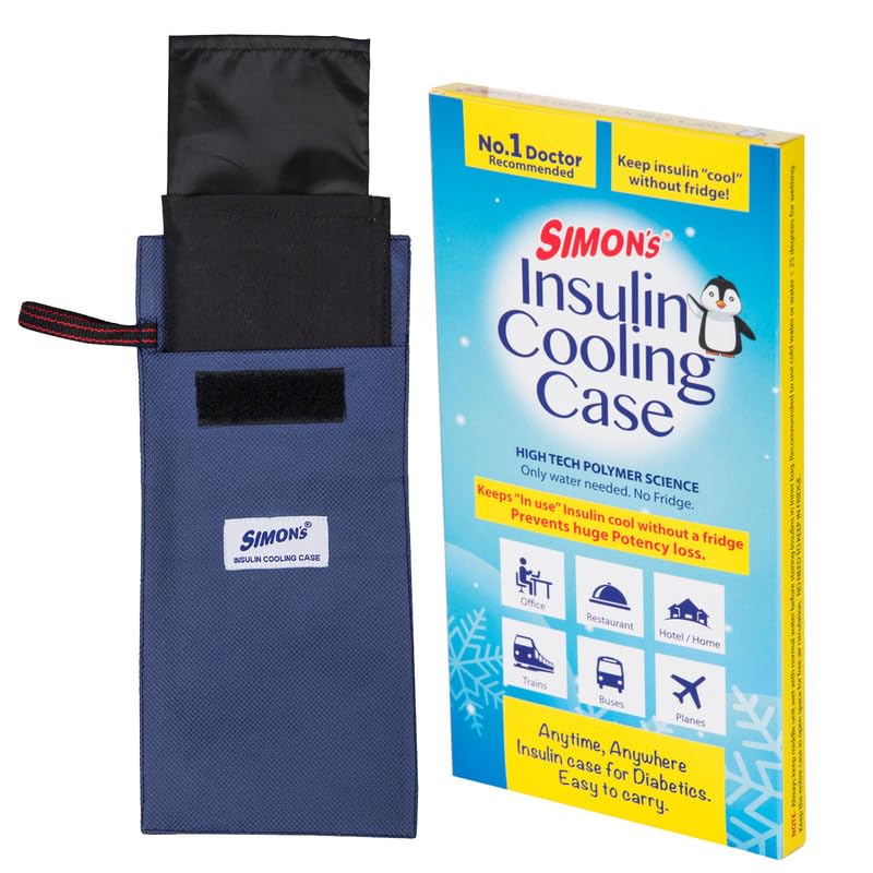 Insulin cooling case for diabetes patients, keep insulin cool travel pouch