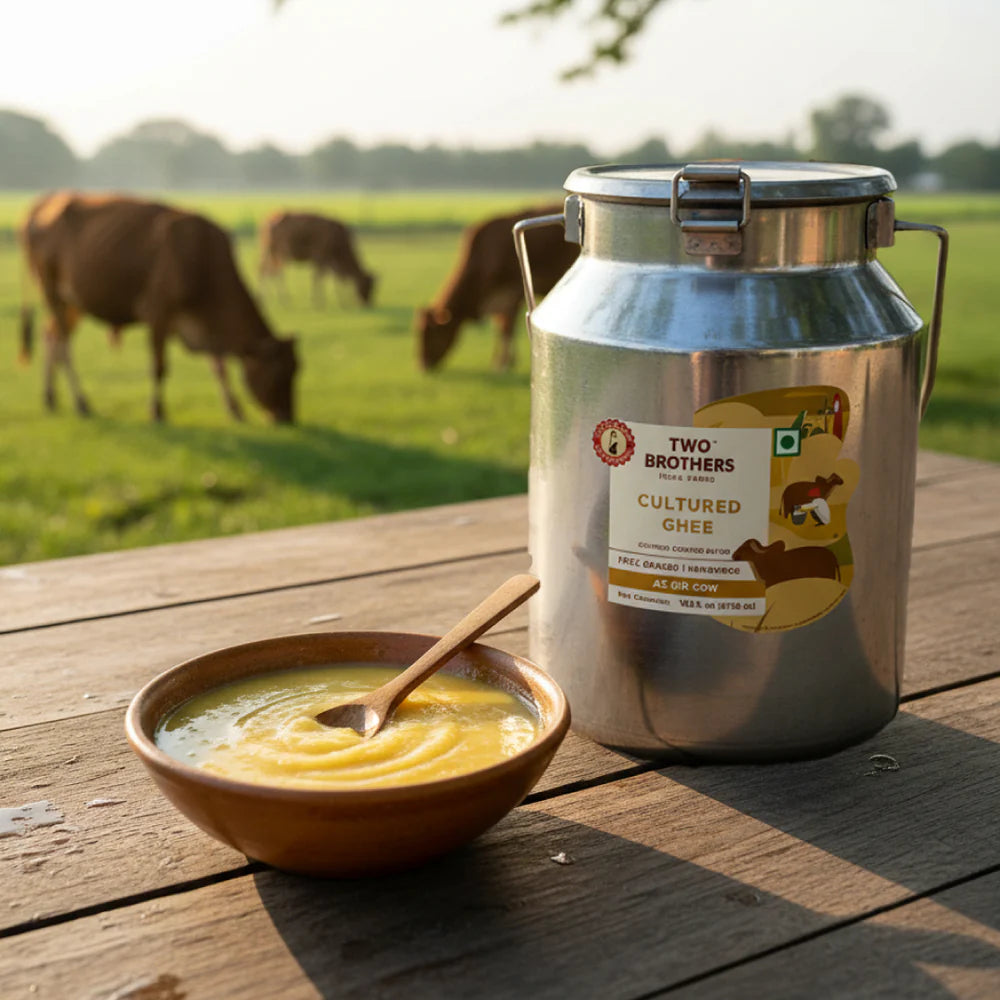 Two Brothers Organic Farms India A2 Ghee