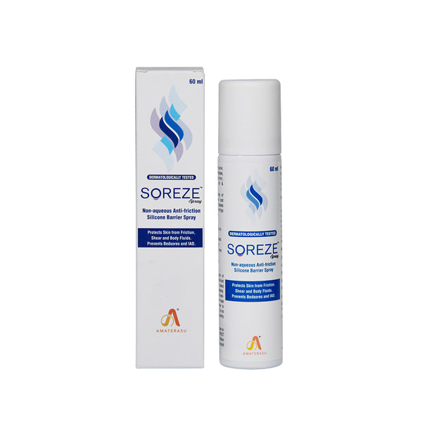 Soreze Bedsore and Adult Diaper Rash Prevention Spray