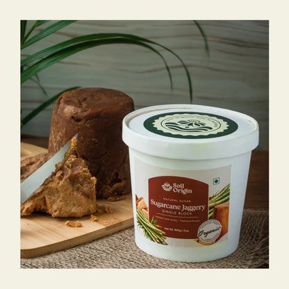 Soil Origin Sugarcane Jaggery Block