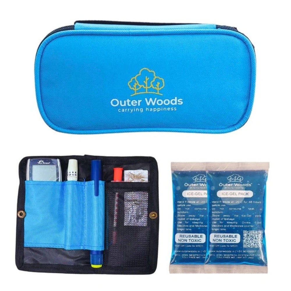 Outer Woods Insulin Cooler Bag with Inner Pouch