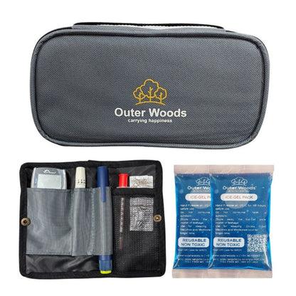 Outer Woods Insulin Cooler Bag with Inner Pouch