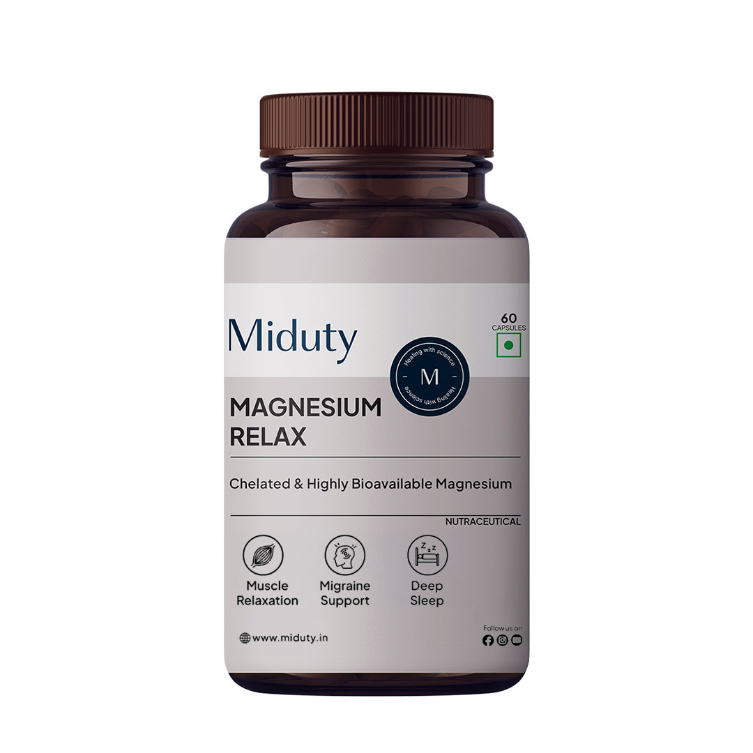 Miduty Chelated Magnesium Bisglycinate (Glycinate)