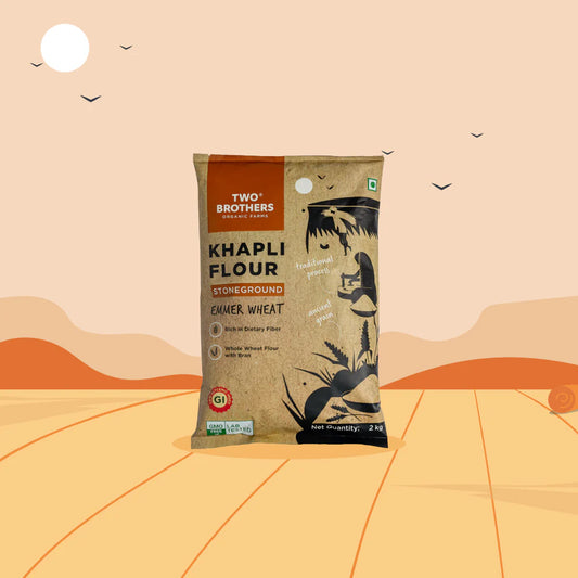 Two Brothers Organic Farms Khapli Wheat Atta (Emmer Wheat Flour)