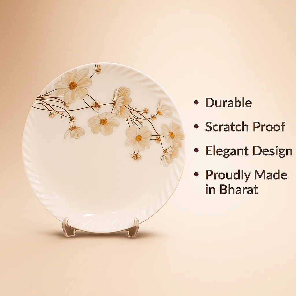 Comfy Homes Round Melamine 41 Pcs Dinner Set
