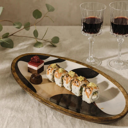 Comfy Homes Mango Wooden Serving Platter