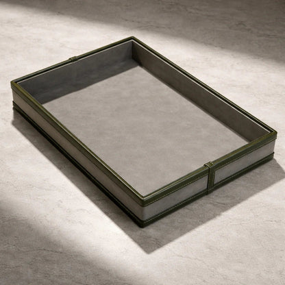 Comfy Homes The Infinite Use Tray Premium Handcrafted Vegan Leather Organizer