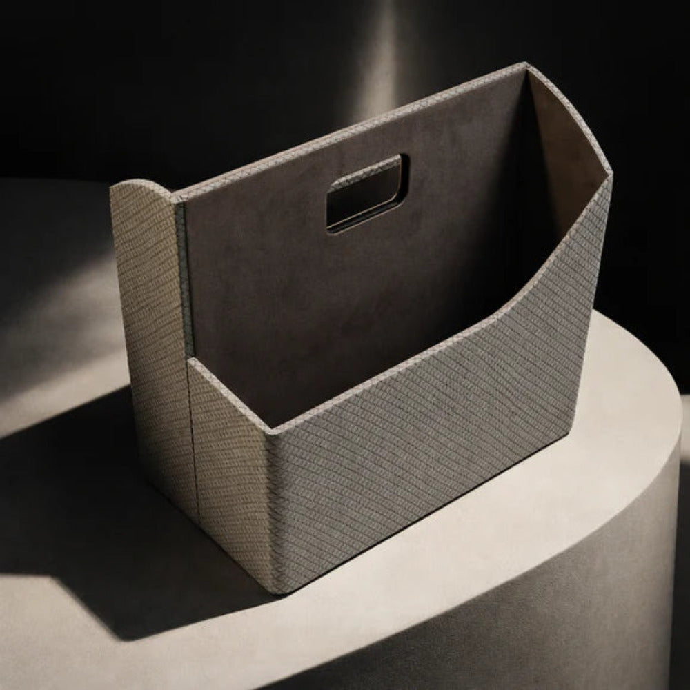 Comfy Homes The Executive Desktop Library: Handcrafted Vegan Leather Book & File Organizer