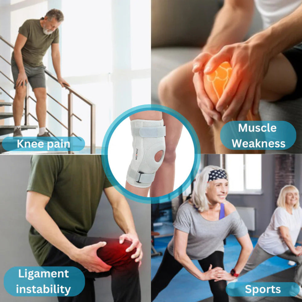 Medequip Mede Move Knee Wrap Hinge Neoprene