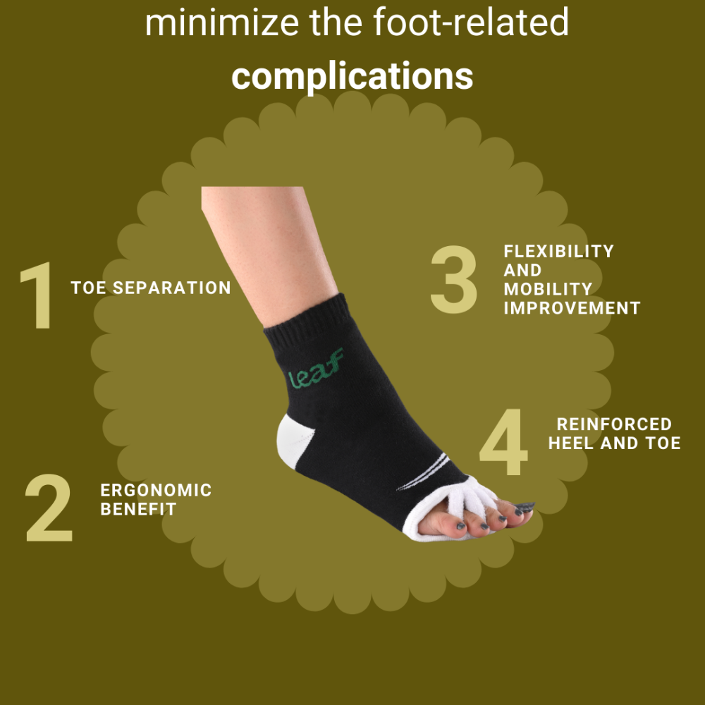 Leaf Ortho Foot Alignment Socks