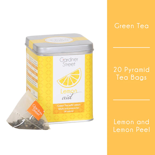 Gardner Street Tea - Lemon Aid - 20 Silken Sachets