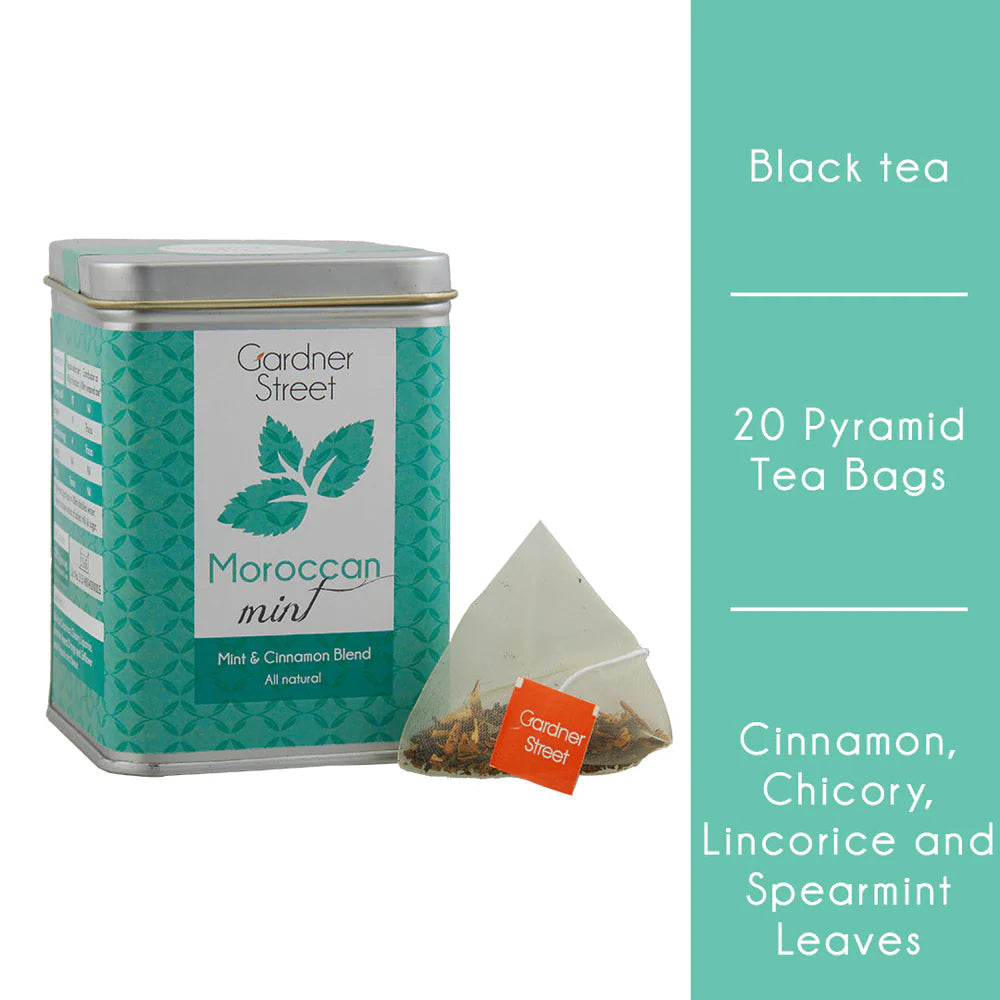 Gardner Street Tea - Moroccan Mint - 20 Silken Sachets