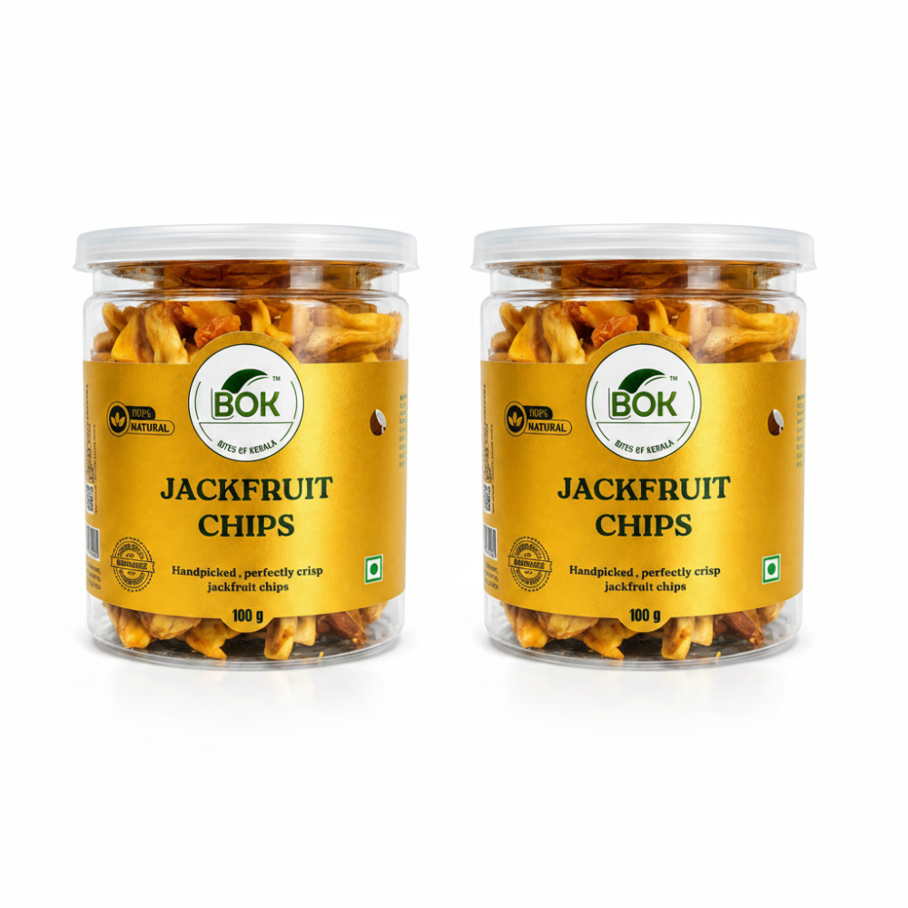 Bites Of Kerala Jackfruit Chips (Coconut Oil)
