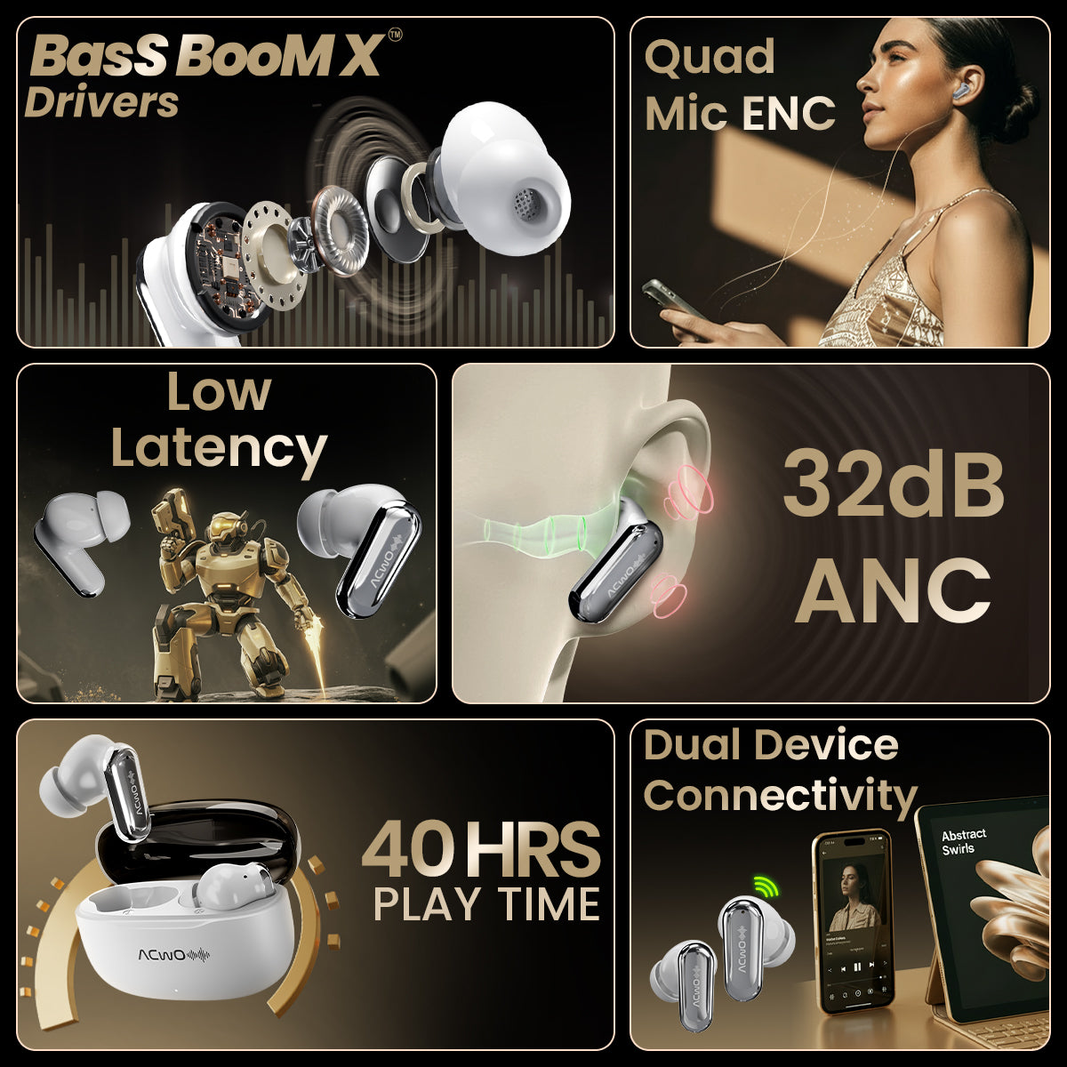 ACwO DwOTS 717 Pro Earbuds