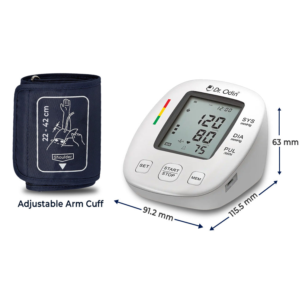 Dr. Odin OBP104 Pulse Mini Digital Blood Pressure Monitor