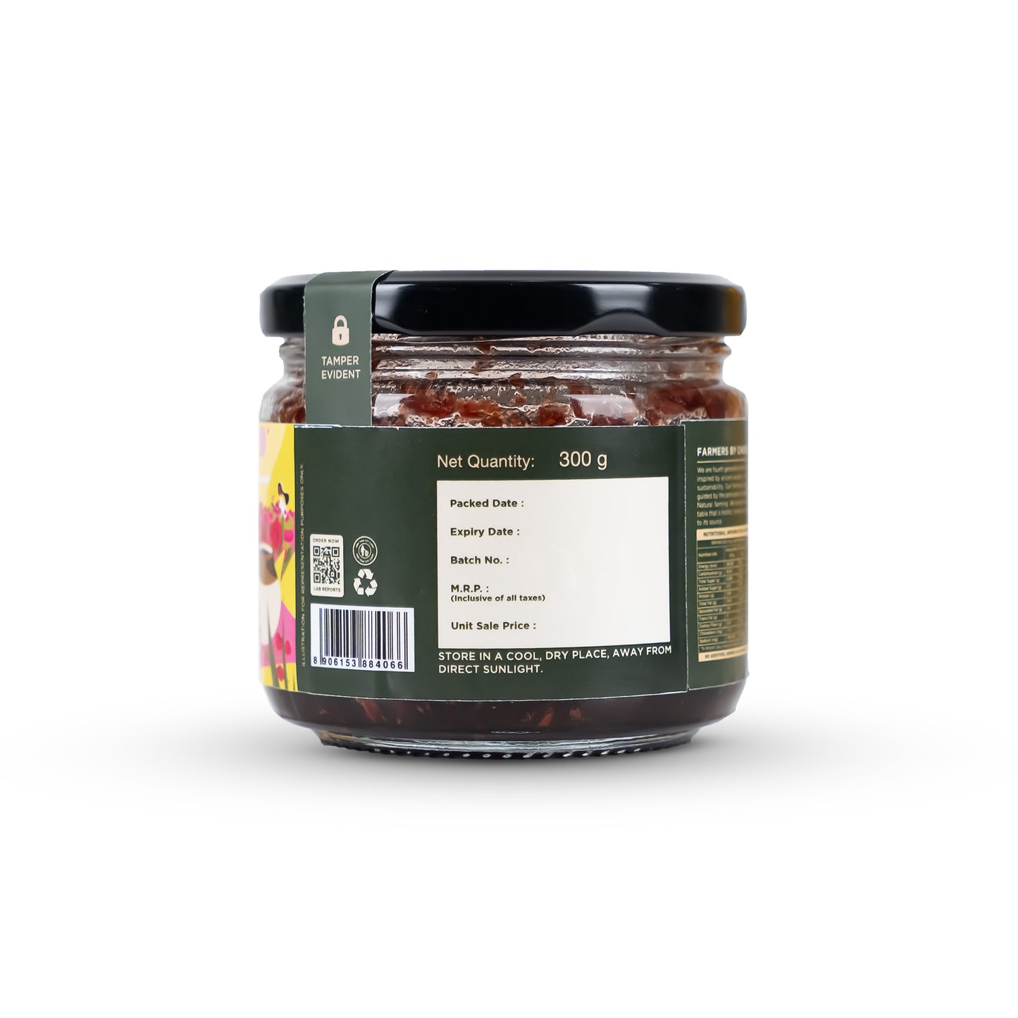 Two Brothers Organic Farms Natural Gulkand (300G)