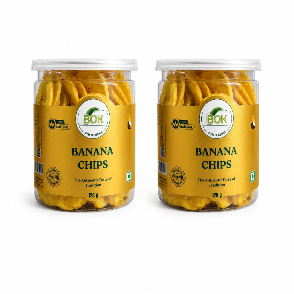 Bites of Kerala Banana Chips (Coconut Oil)