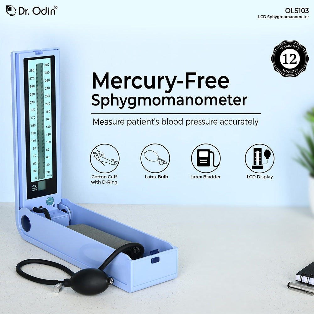 Dr. Odin OLS103 LCD Mercury-Free Sphygmomanometer