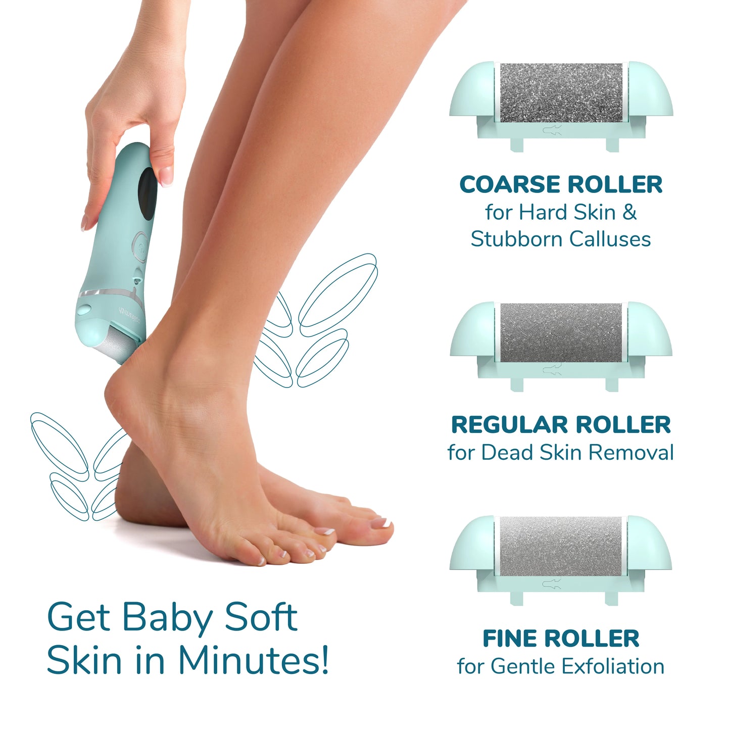 Bloom Rechargeable Callus Remover