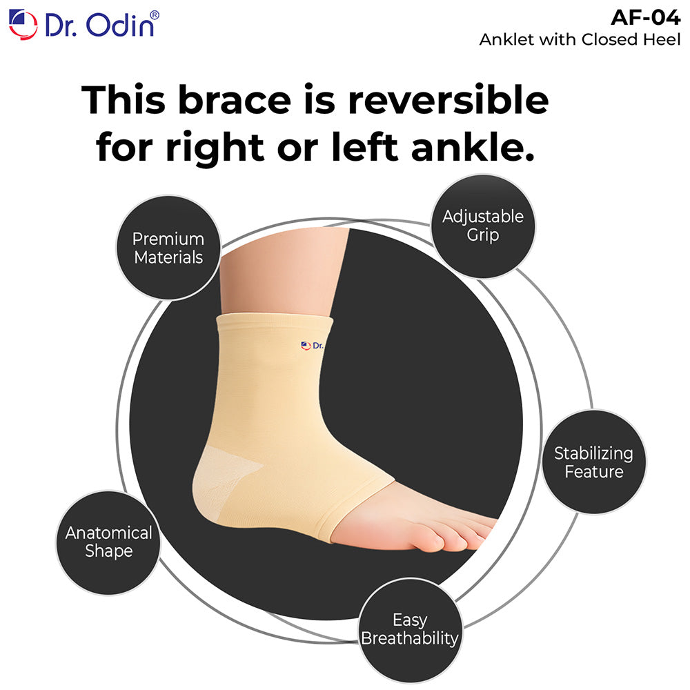 Dr. Odin Anklet with Closed Heel