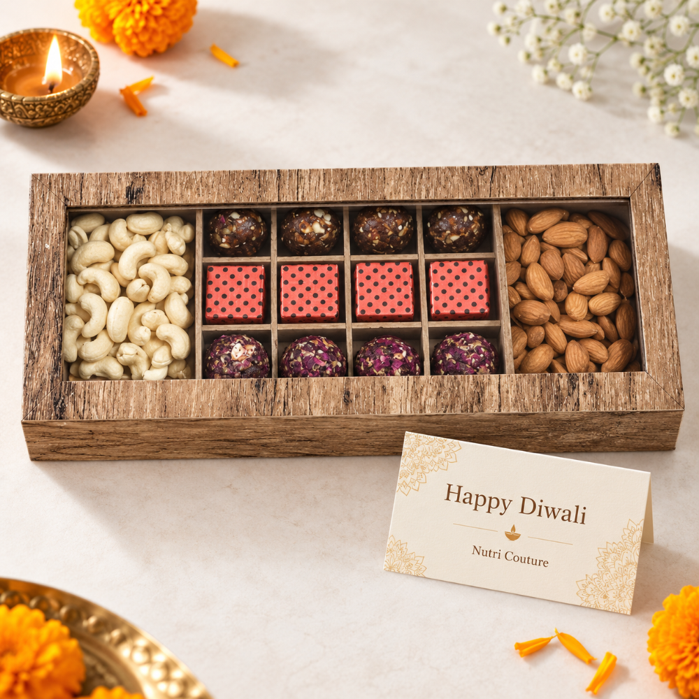 Nutri Couture The Royal Sweets & Dry Fruits Hamper - NCD26.11