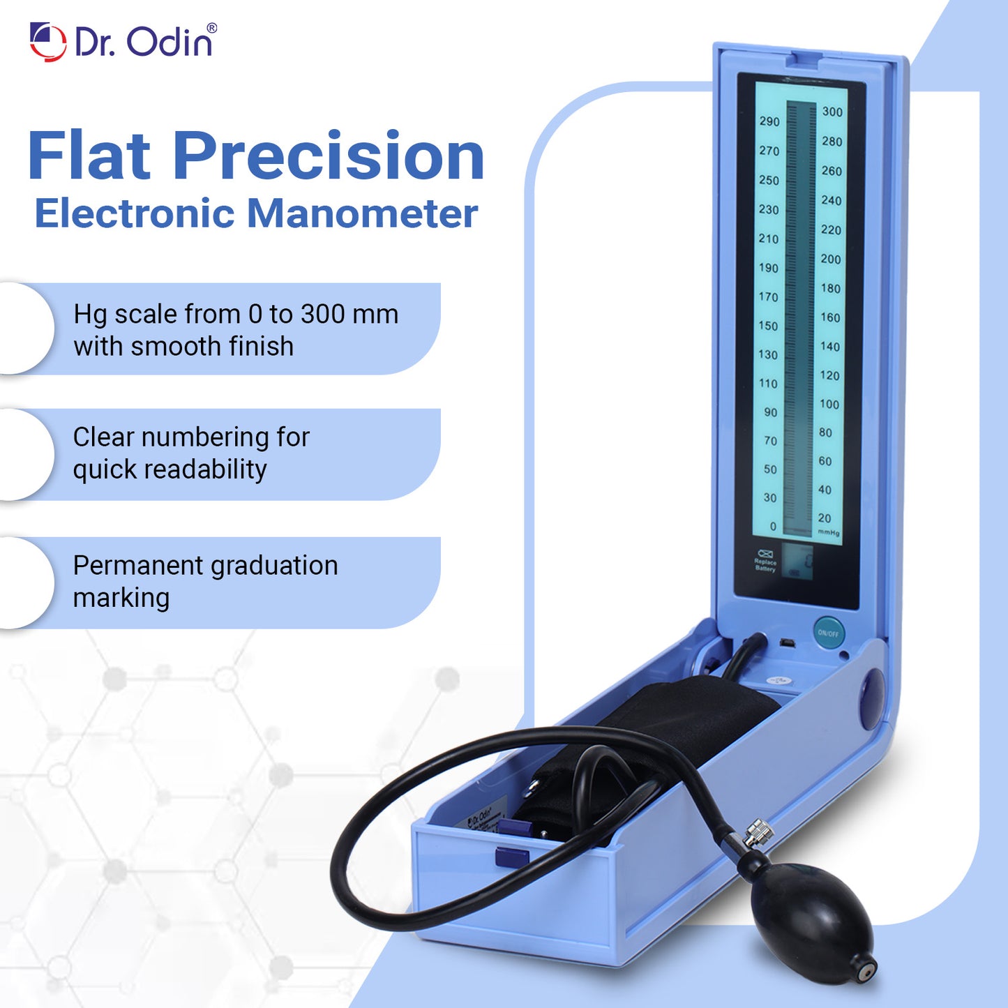 Dr. Odin OLS103 LCD Mercury-Free Sphygmomanometer