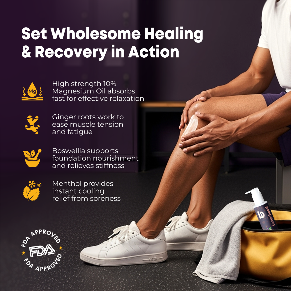 Betterhood Magnesium Body Lotion For Recovery