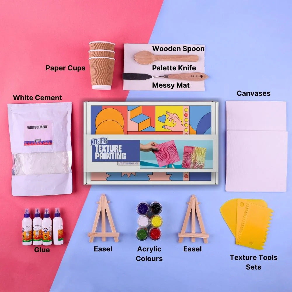 Kitsters DIY Texture Painting Kit