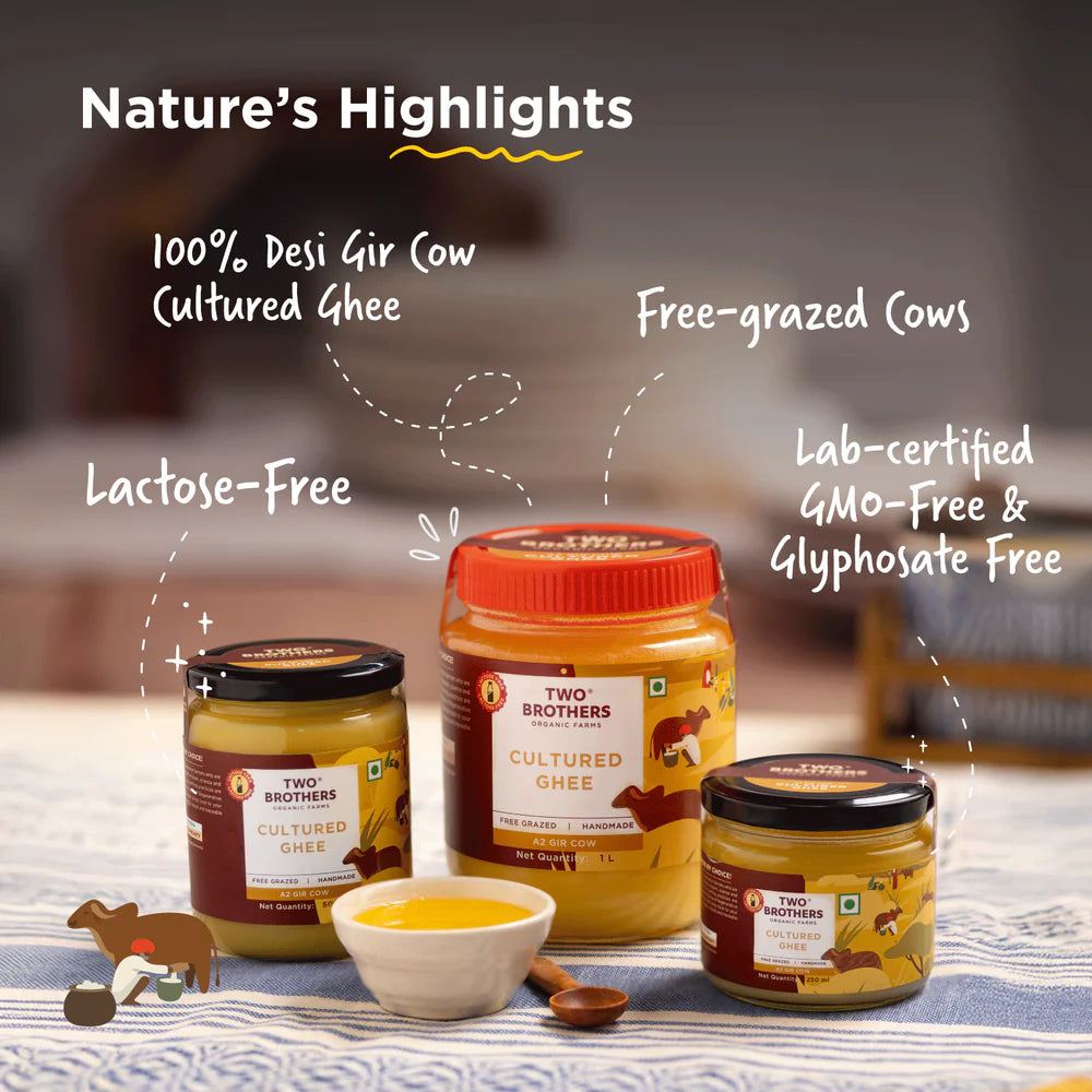 Two Brothers Organic Farms India A2 Ghee