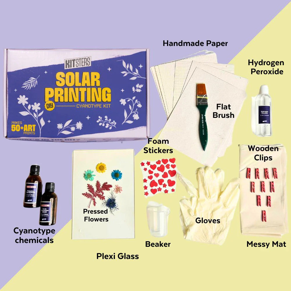 Kitsters DIY Solar Printing Cyanotype Kit