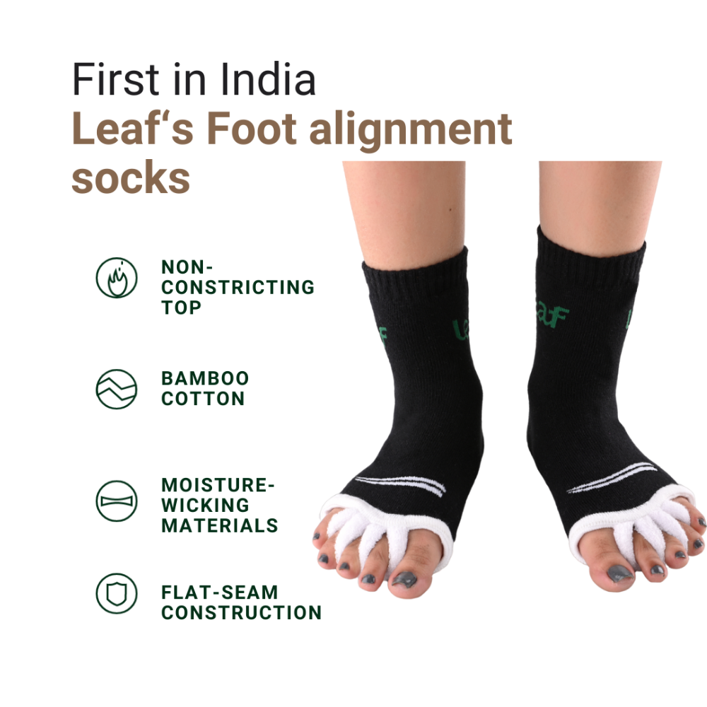 Leaf Ortho Foot Alignment Socks