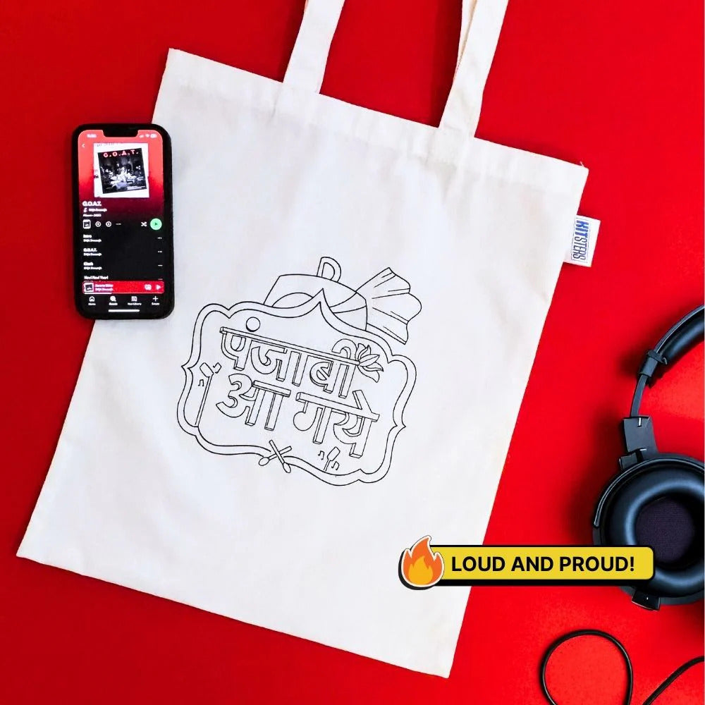 Kitsters DIY Tote Bag Painting Kit
