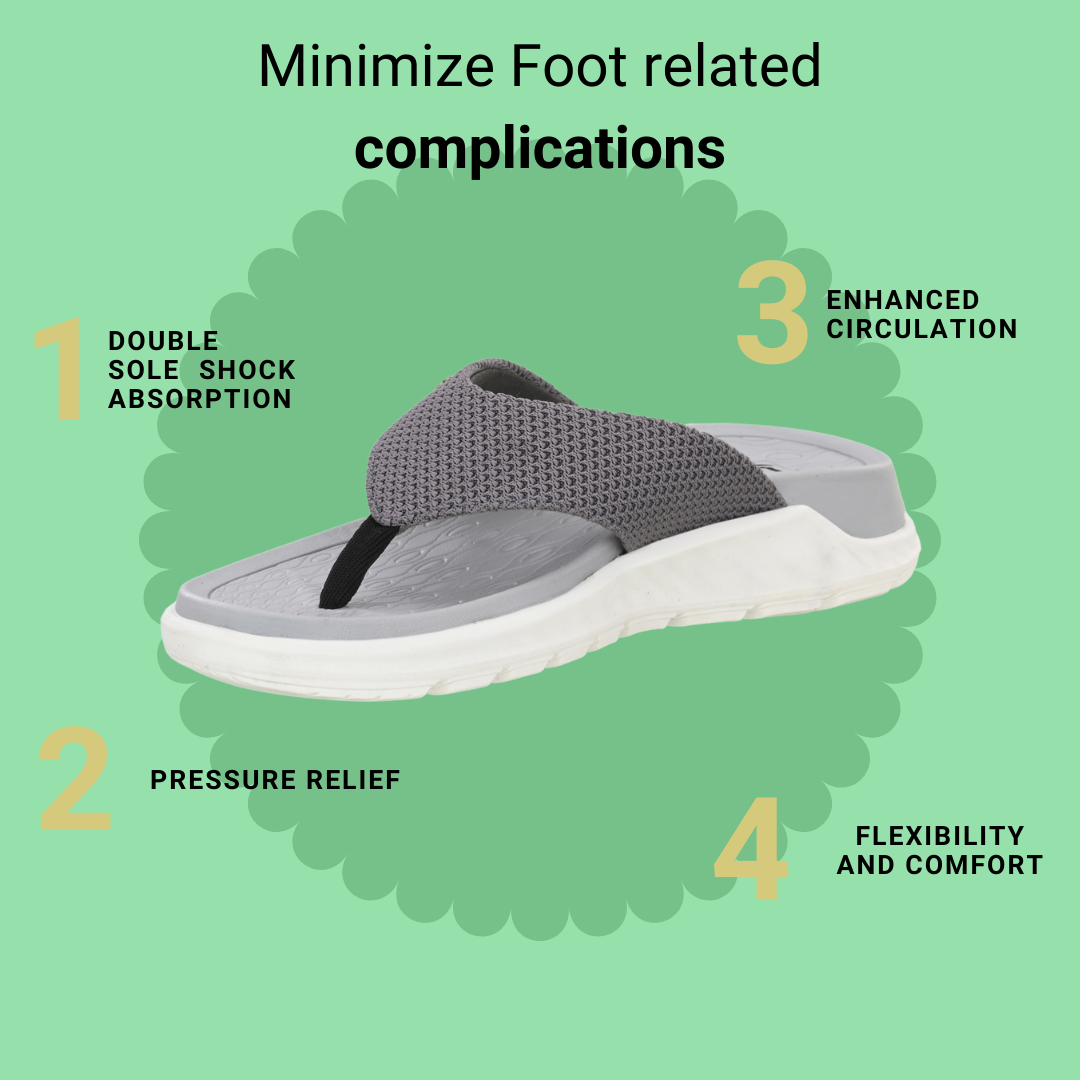 Leaf Ortho Heel pain and swelling care Slippers - Unisex