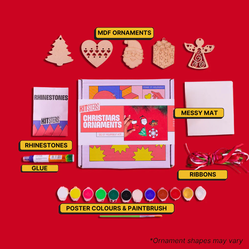 Kitsters DIY Christmas Ornaments Kit