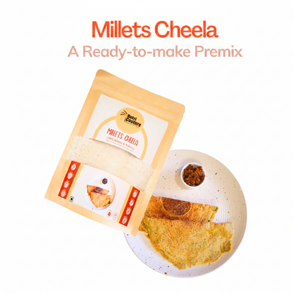 Nutri Couture Millets Cheela Mix (Ready to Cook Premix)