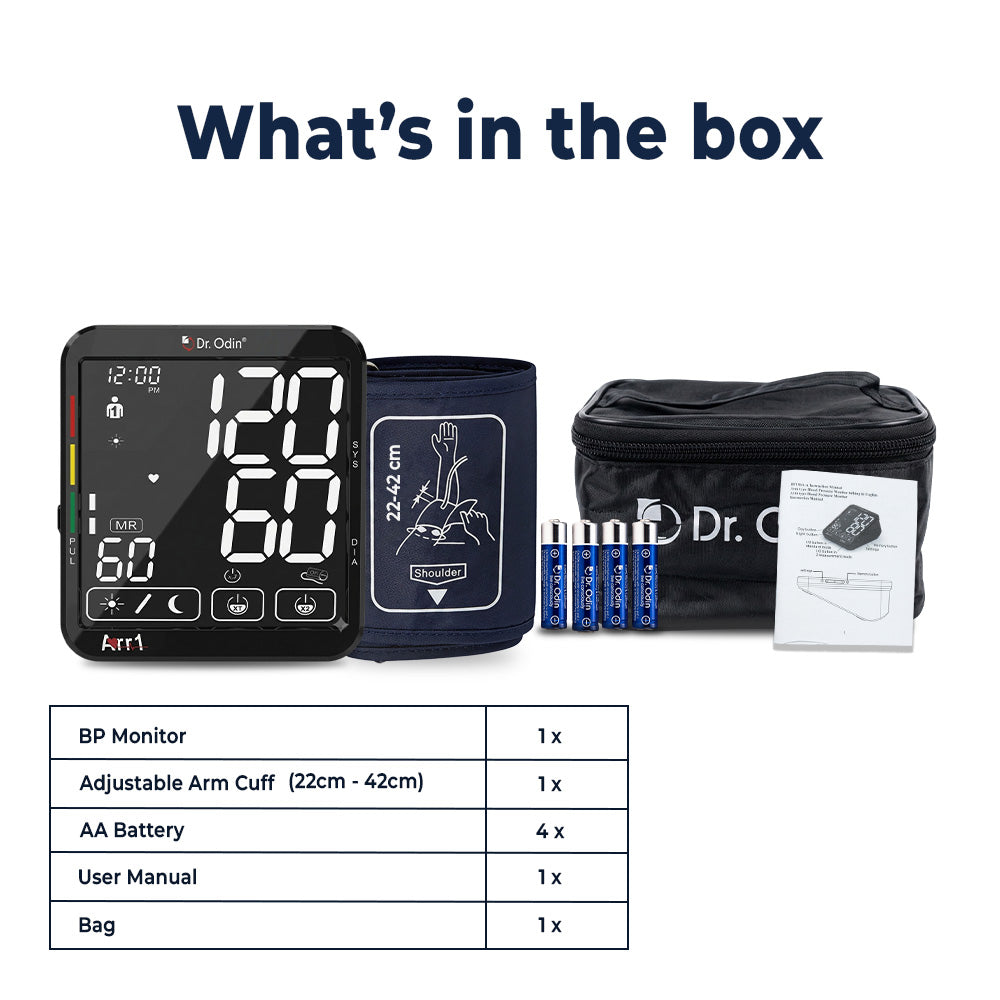 Dr. Odin BP156 Digital Blood Pressure Monitor
