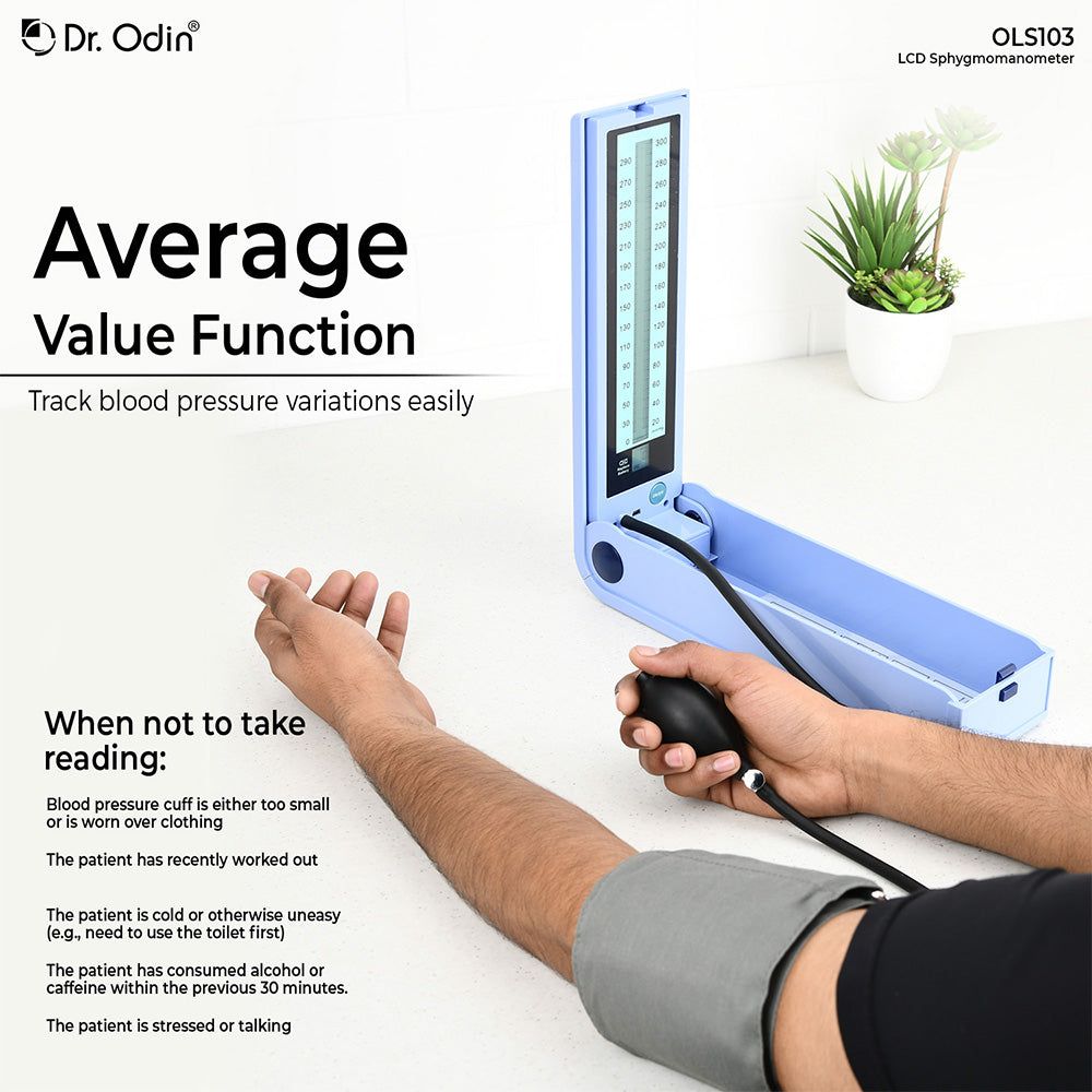Dr. Odin OLS103 LCD Mercury-Free Sphygmomanometer