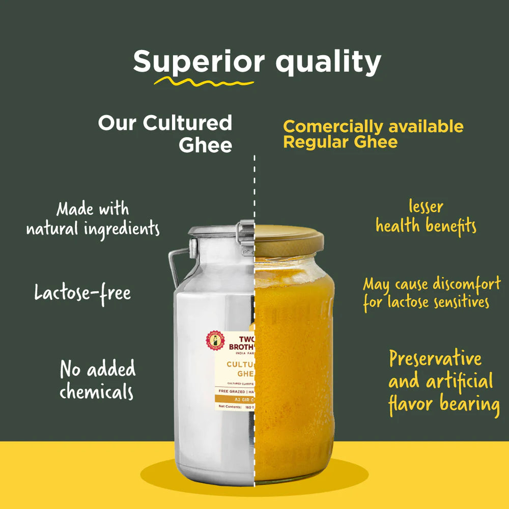 Two Brothers Organic Farms India A2 Ghee