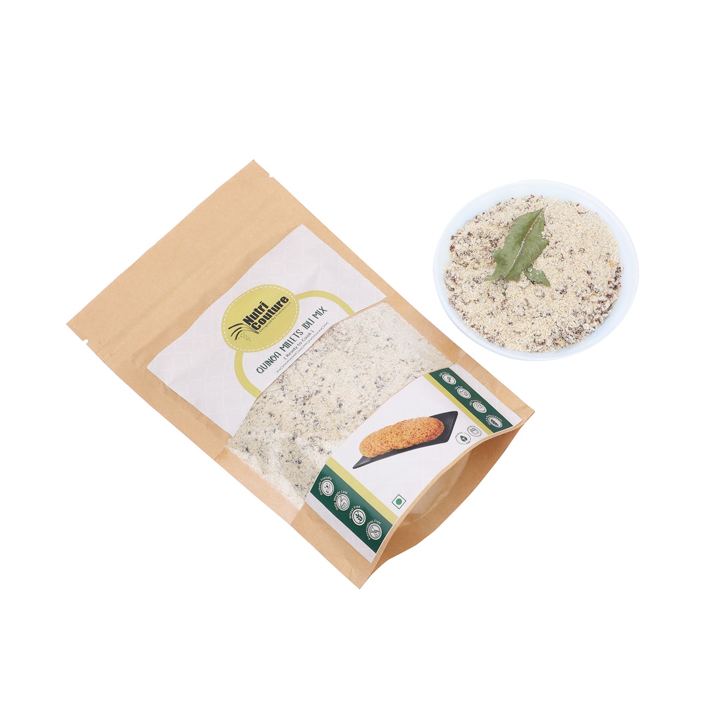 Nutri Couture Quinoa Oats Idli Mix (Premix)