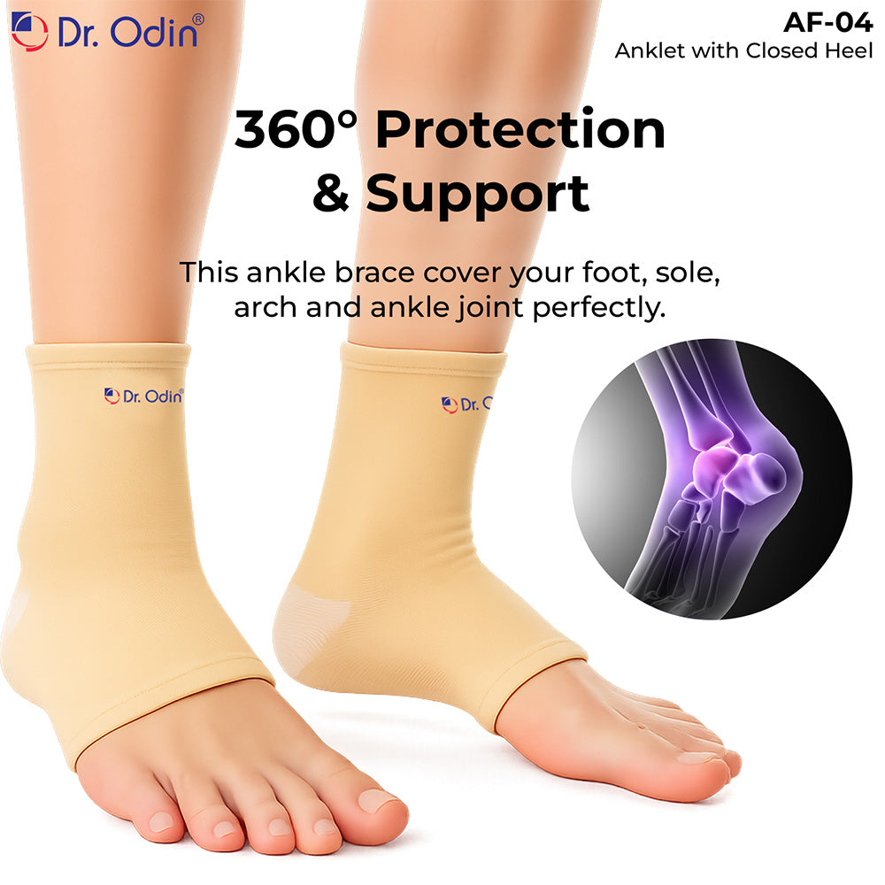 Dr. Odin Anklet with Closed Heel