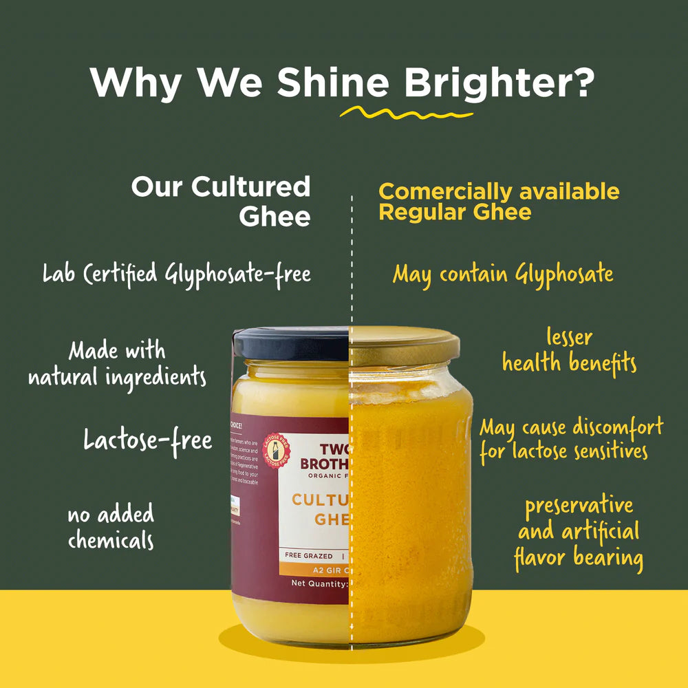 Two Brothers Organic Farms India A2 Ghee