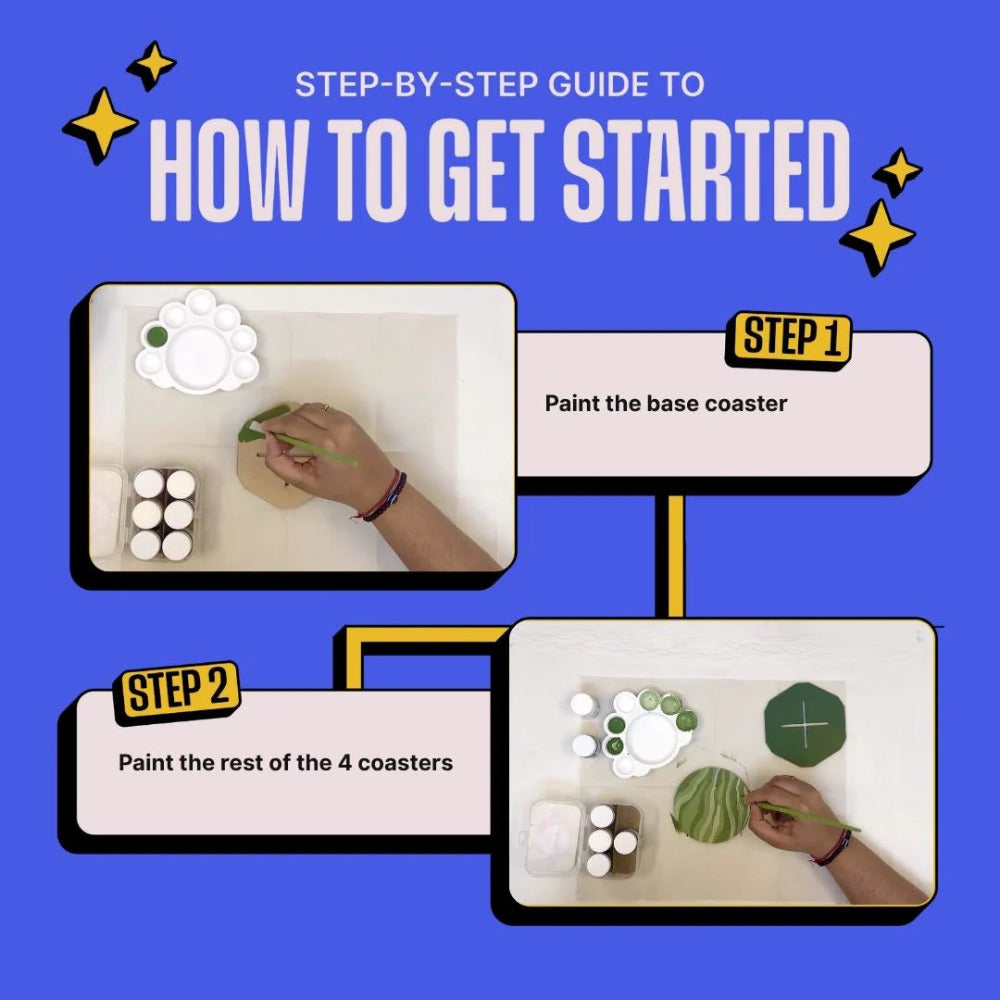 Kitsters DIY Cactus Coaster Holder Kit
