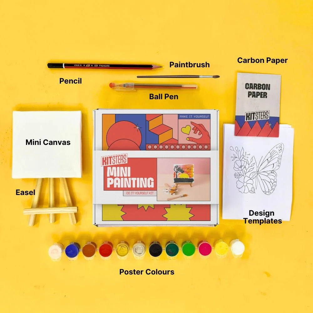 Kitsters DIY Mini Painting Kit