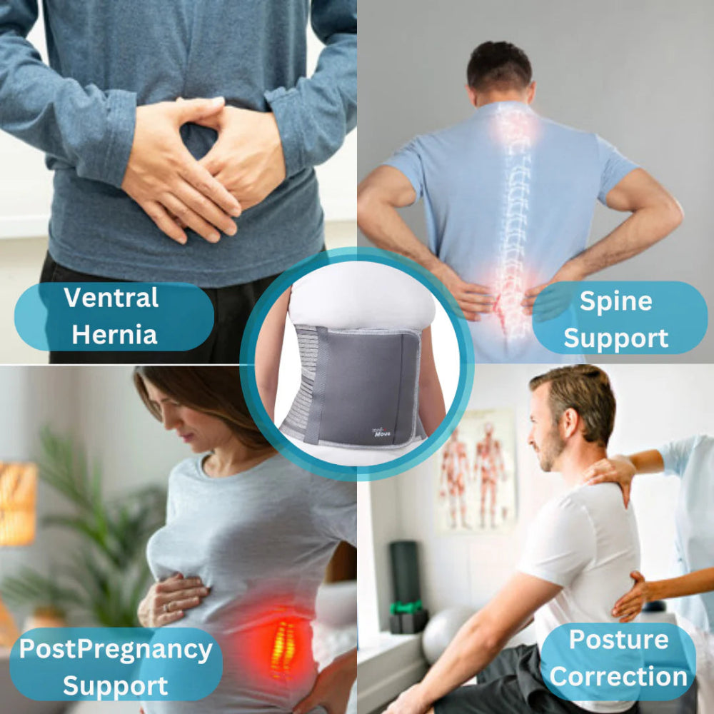 Medequip Mede Move Abdominal Belt (Melange)