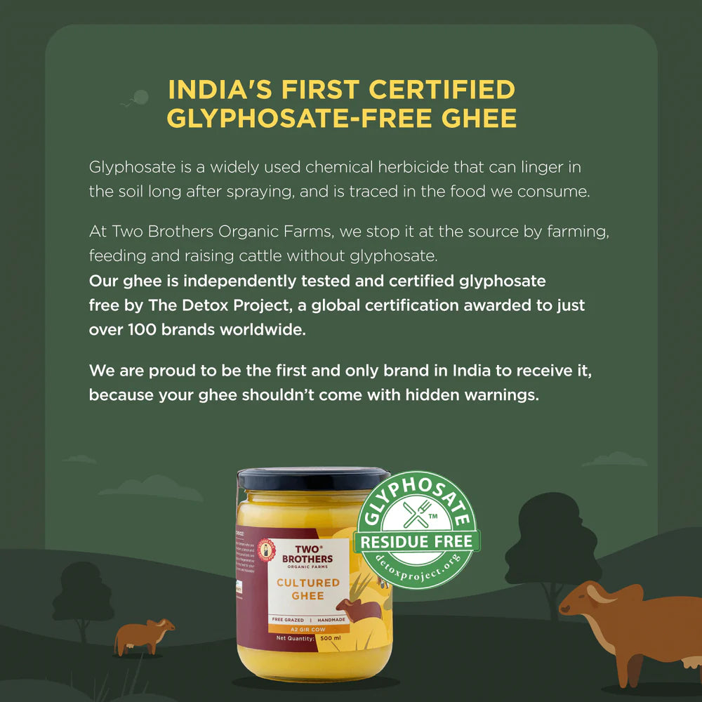 Two Brothers Organic Farms India A2 Ghee