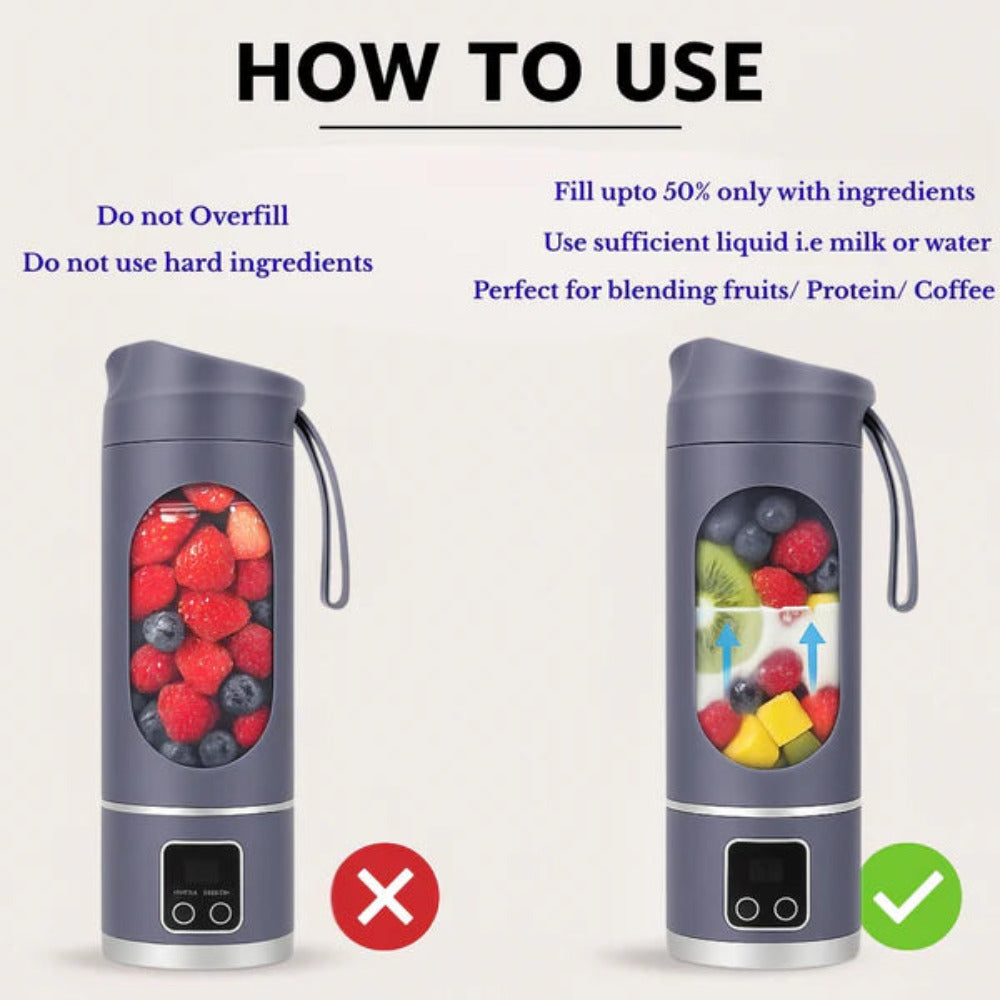 LA' FORTE Portable USB Juicer Blender