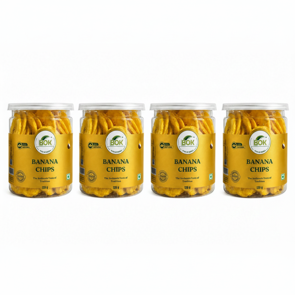 Bites of Kerala Banana Chips (Coconut Oil)