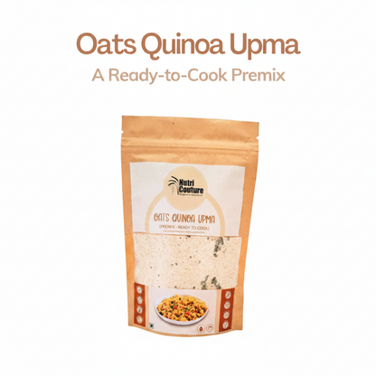 Nutri Couture Oats & Quinoa Upma (Ready to Cook Premix)