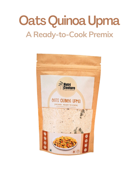 Nutri Couture Oats & Quinoa Upma (Ready to Cook Premix)