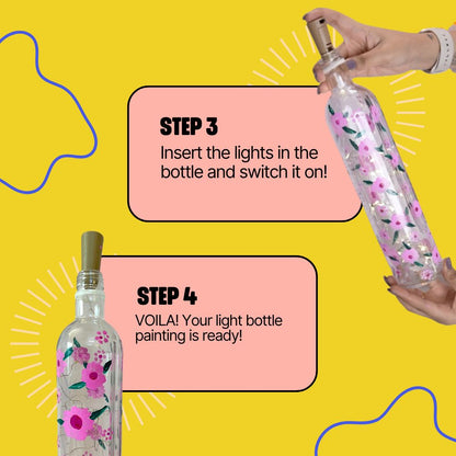 Kitsters DIY Light Bottle Painting Kit